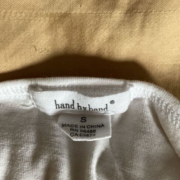 Hand By Hand Tank Tops (3) fuchsia/red/white with adjustable straps. Size small. - Picture 6 of 6